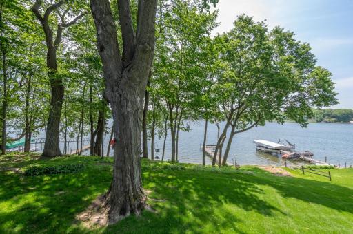 The view and access to the lake is outstanding. The lot and setting is a TEN!