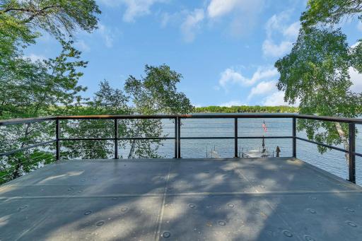 The decking above the fish house offers a truly immersive experience, making you feel as though you're floating on the water with breathtaking views all around.