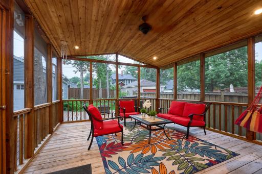 Backyard Porch