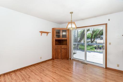 Another view of the informal dining room.