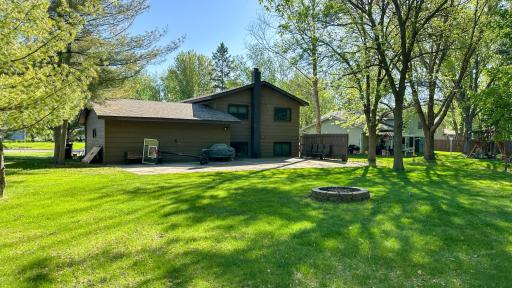 Beautiful spacious backyard