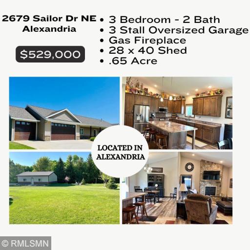 2679 Sailor Drive NE, Alexandria, MN 56308