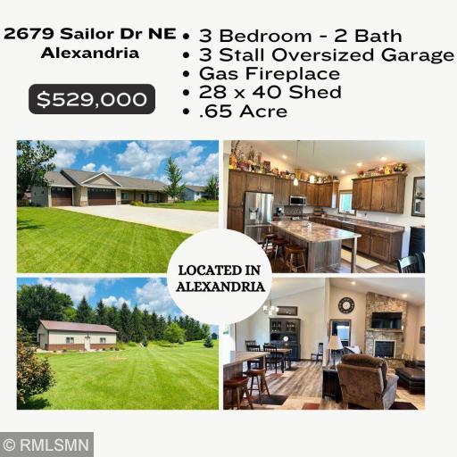 2679 Sailor Drive NE, Alexandria, MN 56308