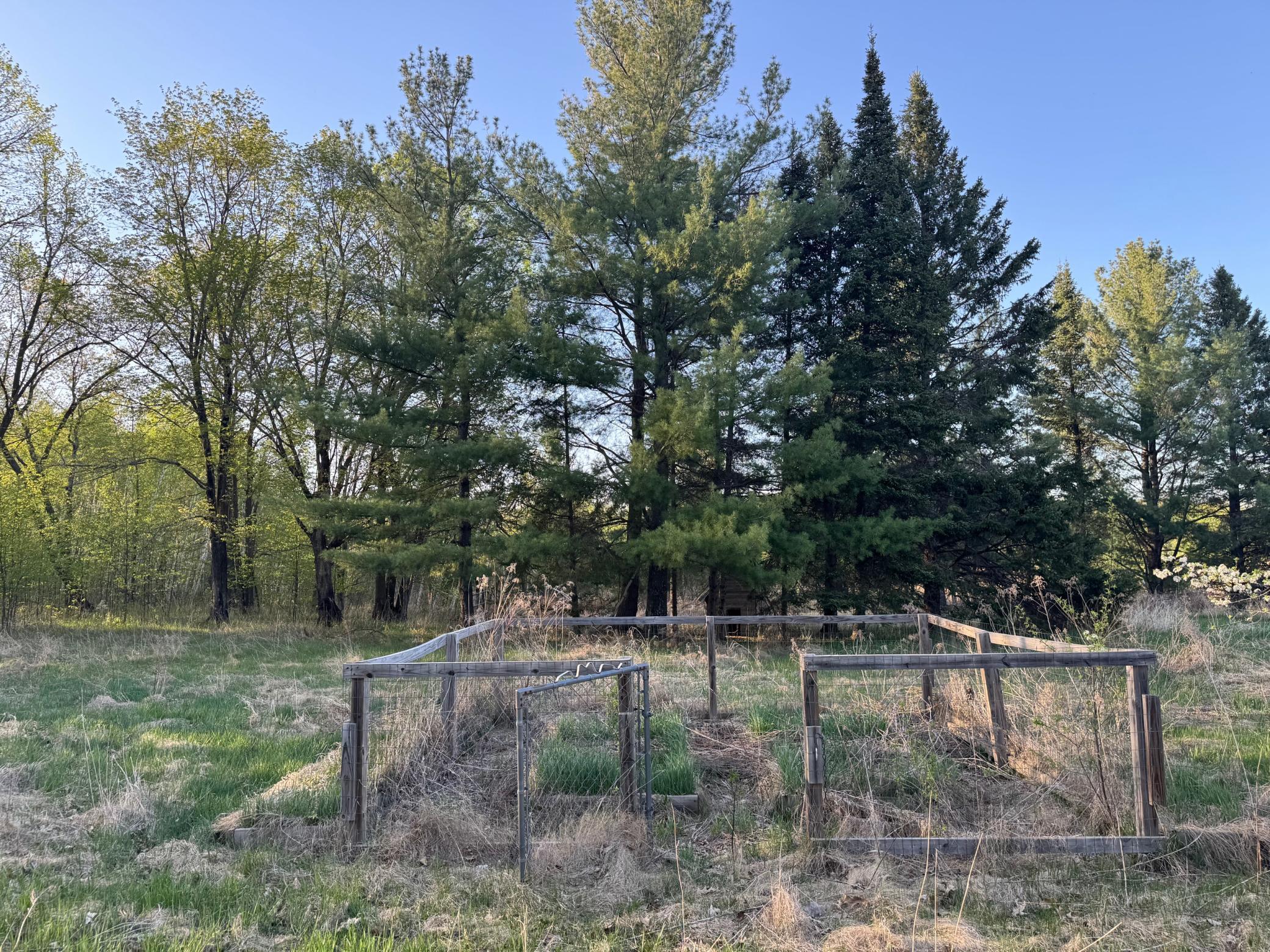Fenced area for your garden