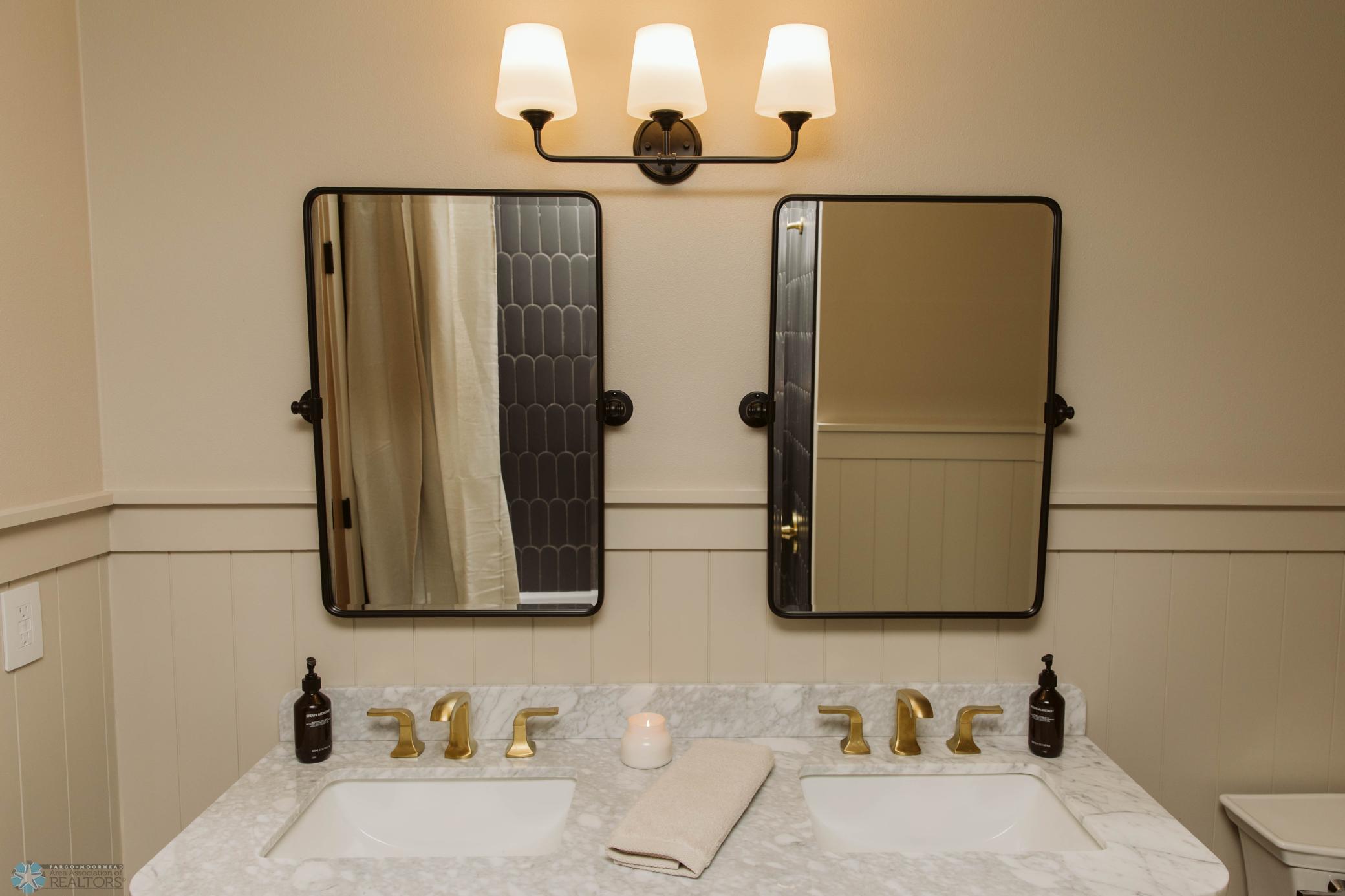 Main Floor Full Bath- Double Sinks