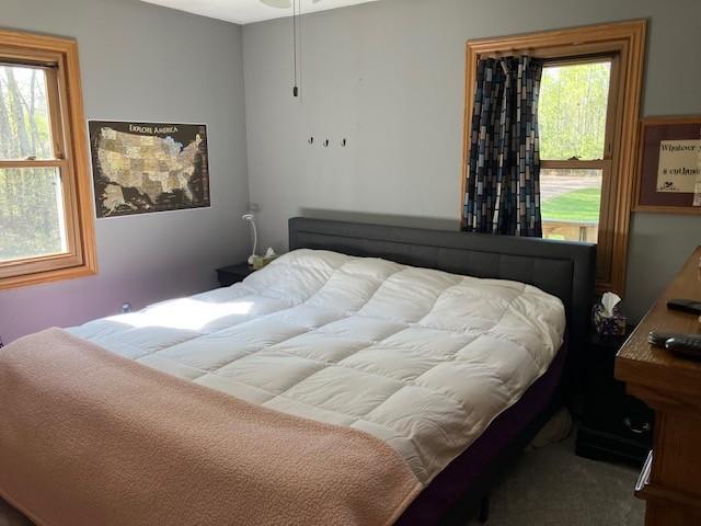 Master bedroom. Fits a king size bed.