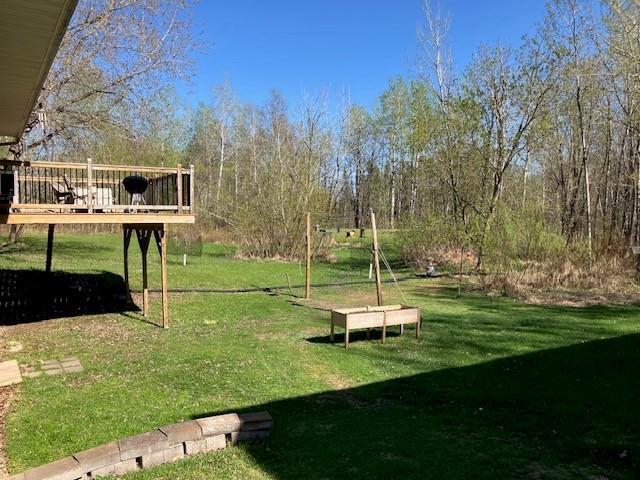 Backyard. Plenty of wildlife.