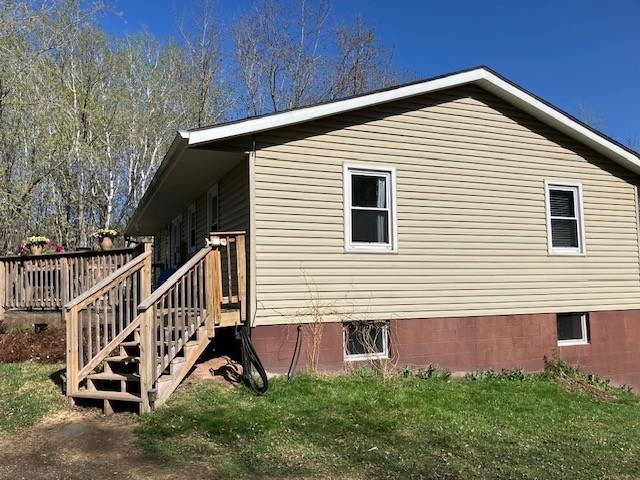 Side of house.
