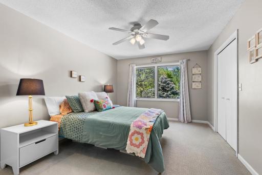Abundant natural light from large windows.