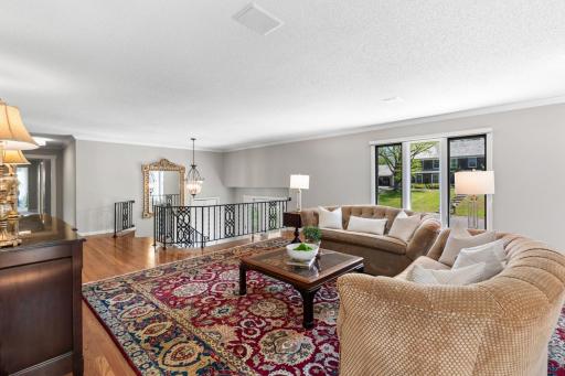 Multiple living spaces designed for flexibility, comfort, and privacy.