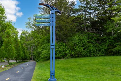 Access to Nine Mile Creek Trail...truly spectacular! You will love living here!