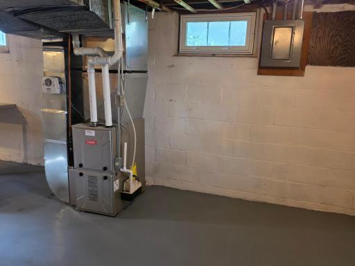 Newer furnace and updated electric panel.