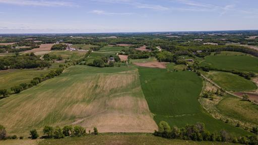 View of land from west