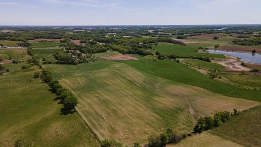 View of land from northwest corner