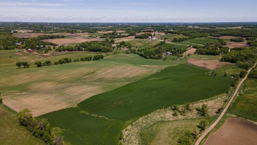View of land from the southwest corner