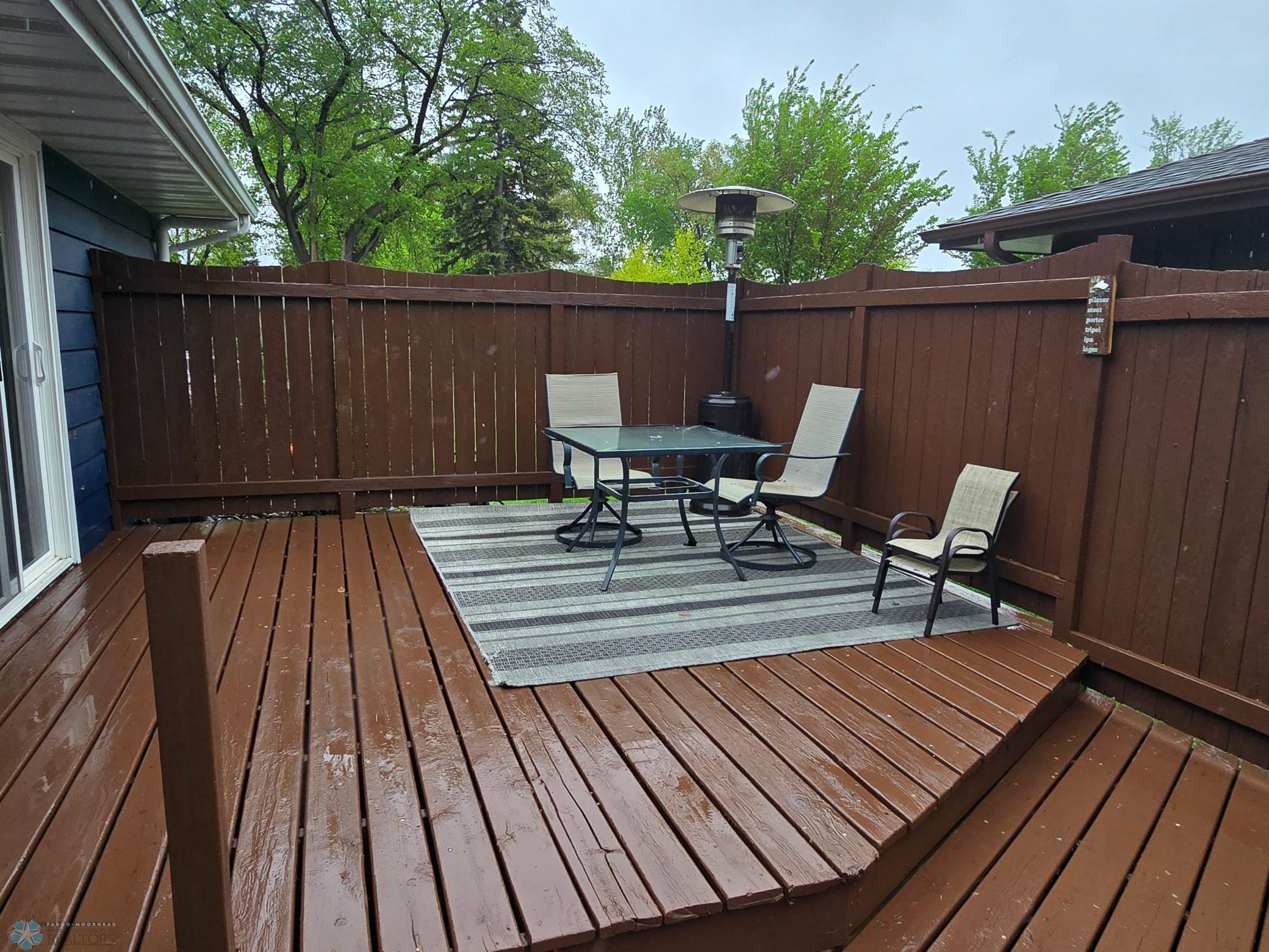 Newly Painted Deck