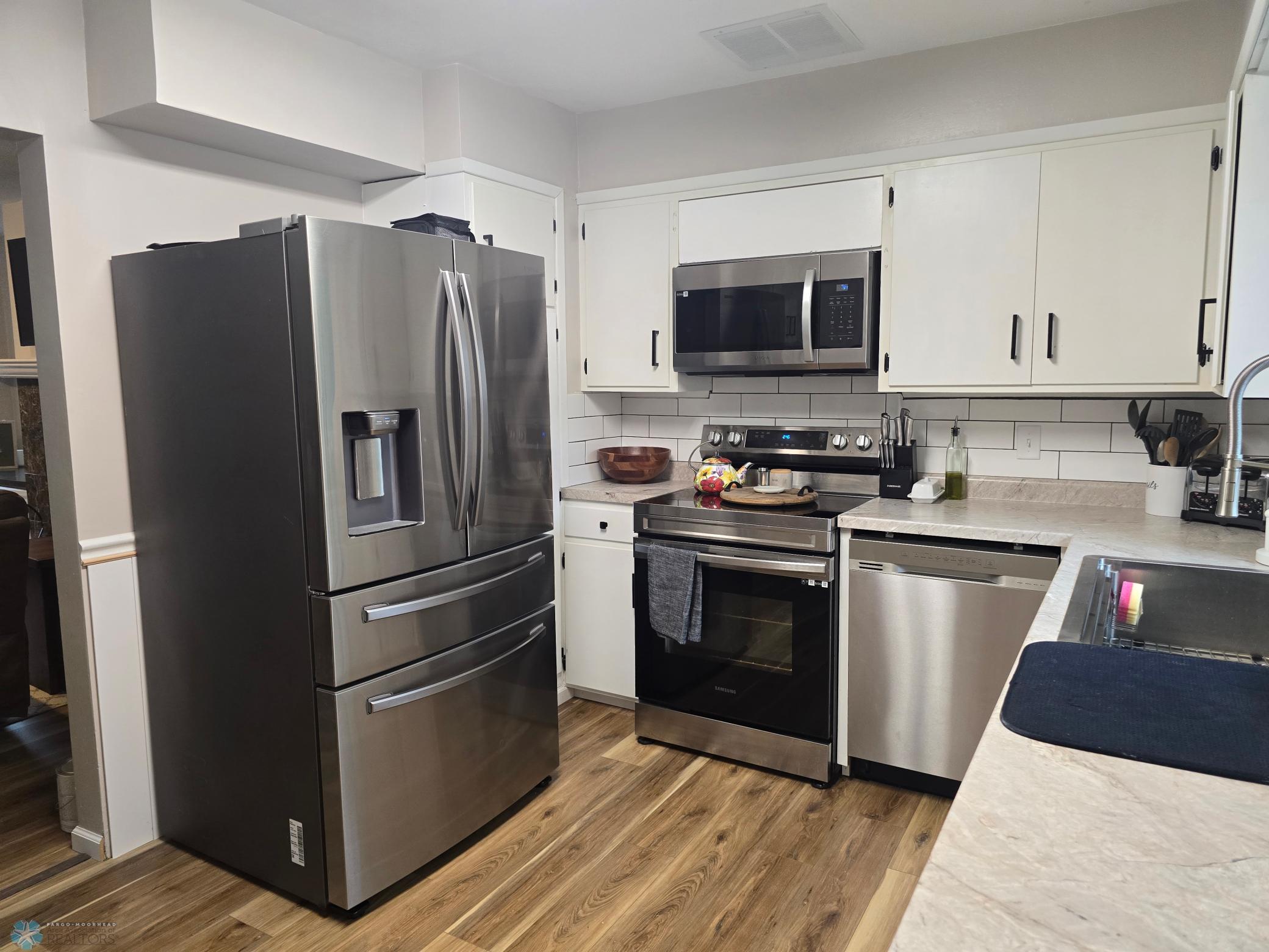 Stainless steel appliances
