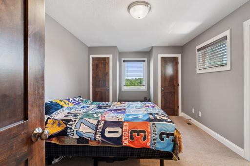 Bedroom 4 up - double closet, window seating, lake views