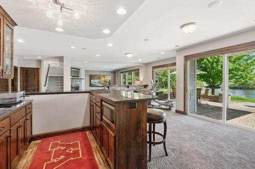Walk out to patio, abundance of natural light
