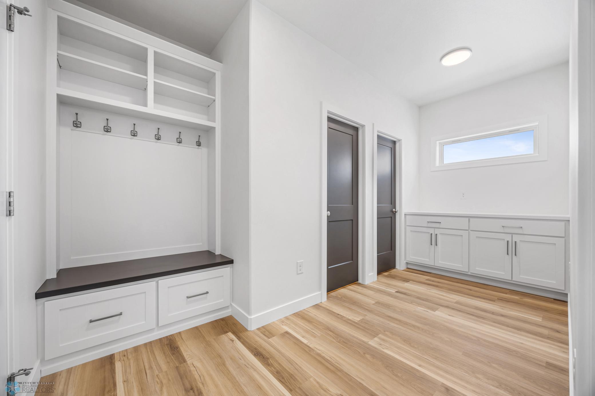 Mudroom with cubbies & drop zone - Photos of Previous Model