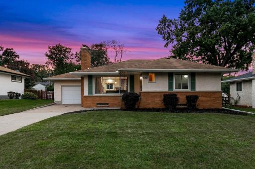This meticulously maintained and thoughtfully updated rambler sits on a large, mostly flat lot in a quiet, maturely wooded and walkable neighborhood.