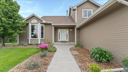 Gorgeous Front Landscaping - The entrance to your new home.