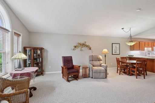 West facing living room...tons of natural light