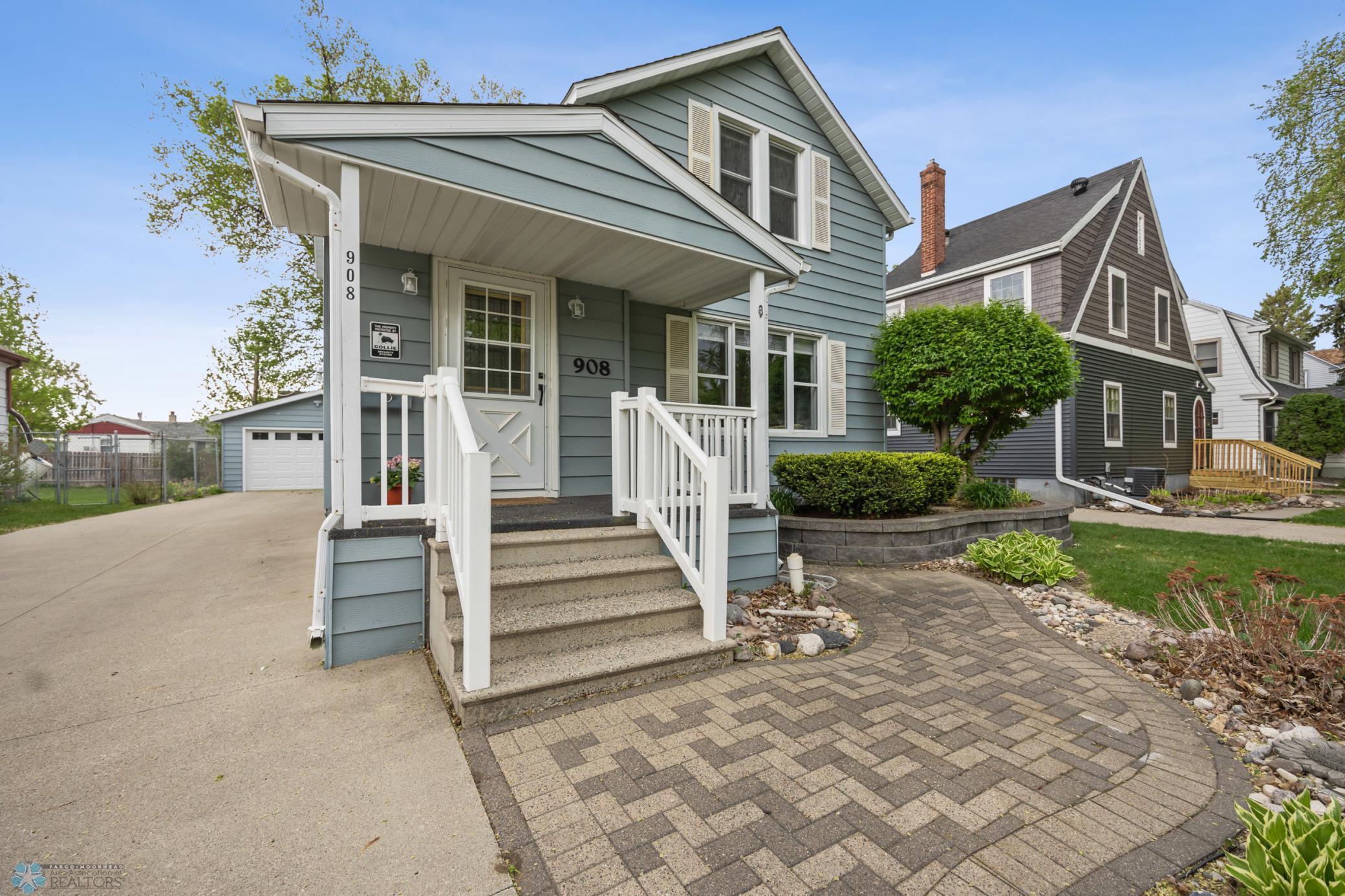 Front pavers