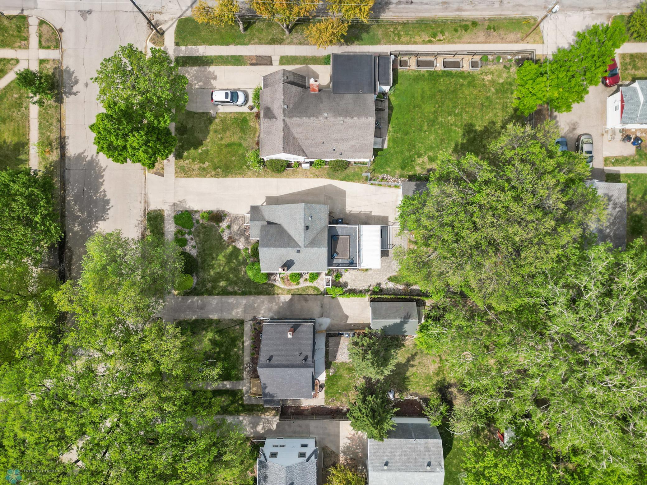 Top View Aerial