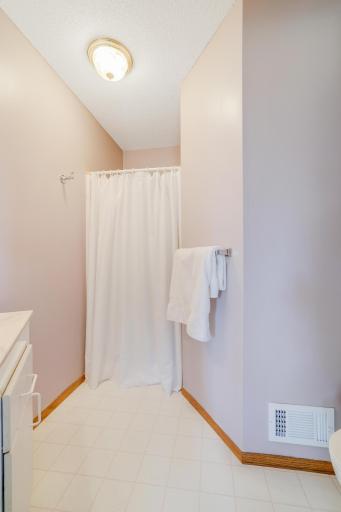 Another view of this spacious bathroom area.