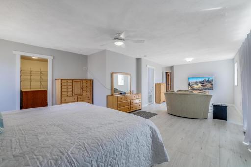 This homeâs primary suite is utterly spectacular, boasting a large soaking tub, tiled shower, a huge walk-in closet, and plenty of extra space to create your own unique tranquil oasis.