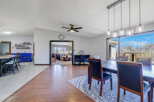 This breathtaking view really showcases the wide open floor plan that will help you accommodate several guests for every season of life.