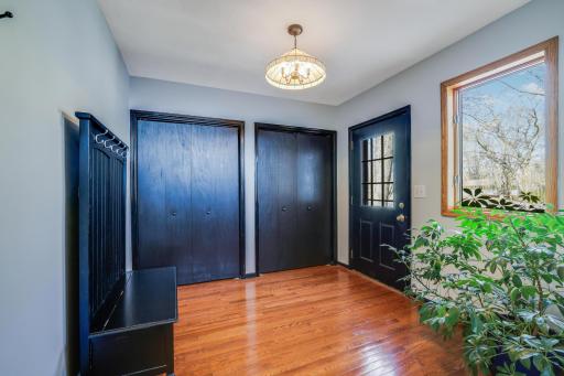 A LARGE foyer area greets you as you enter this stunning home!