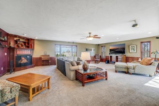 Cozy up in the winter time by the gas fireplace. Take in a family movie pick or unwind and get lost in a good book.
