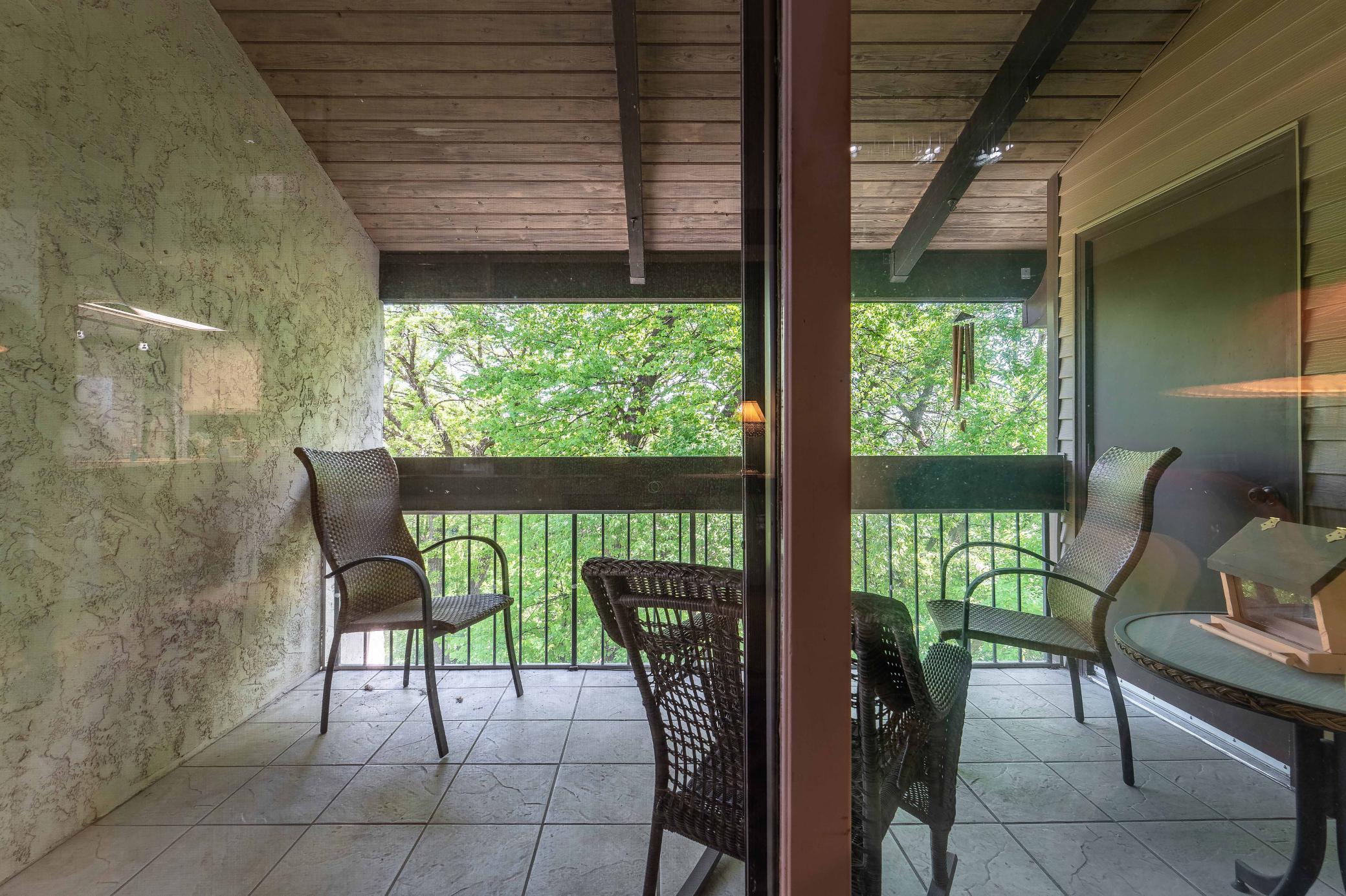 private patio