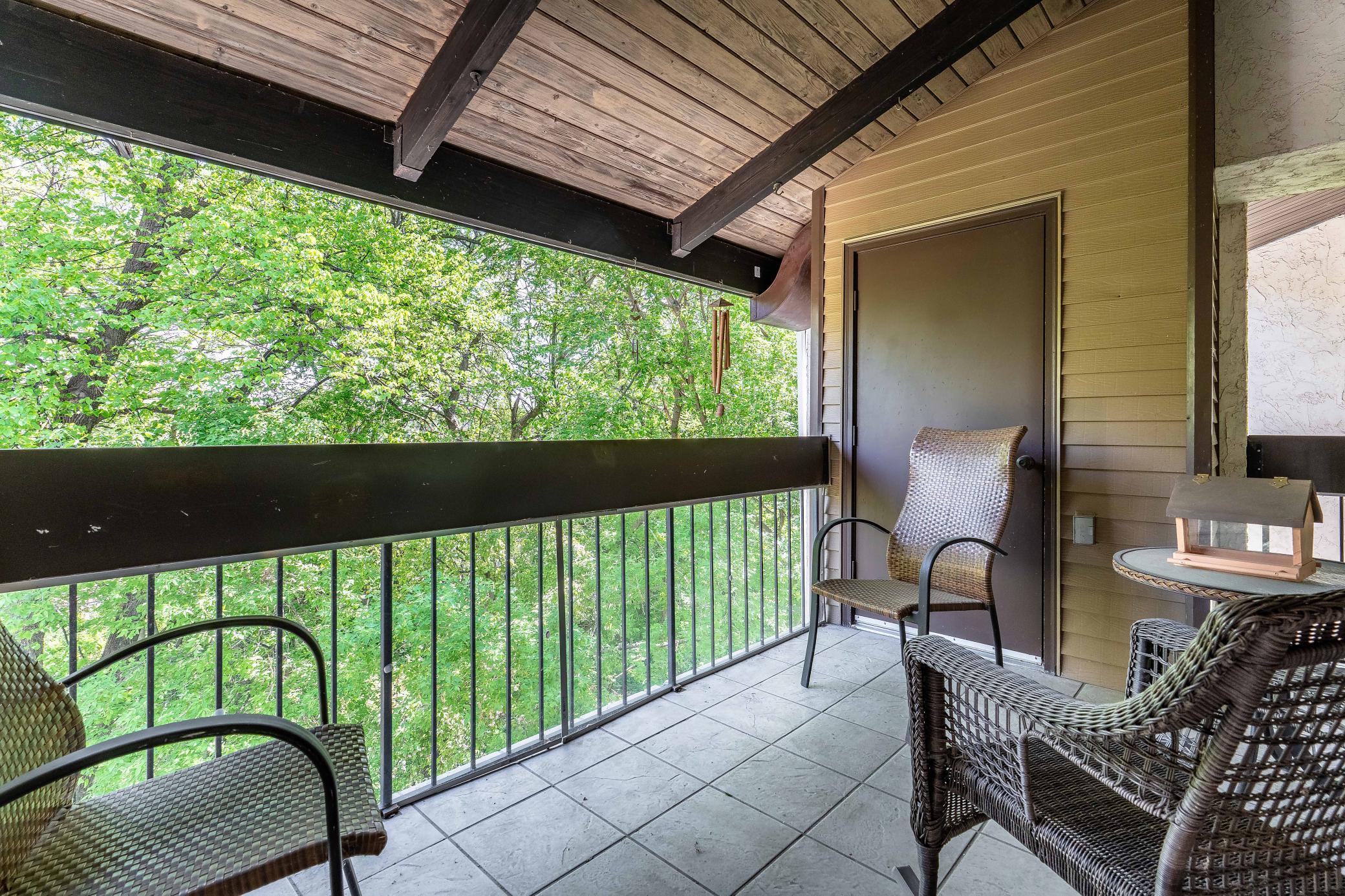 private patio