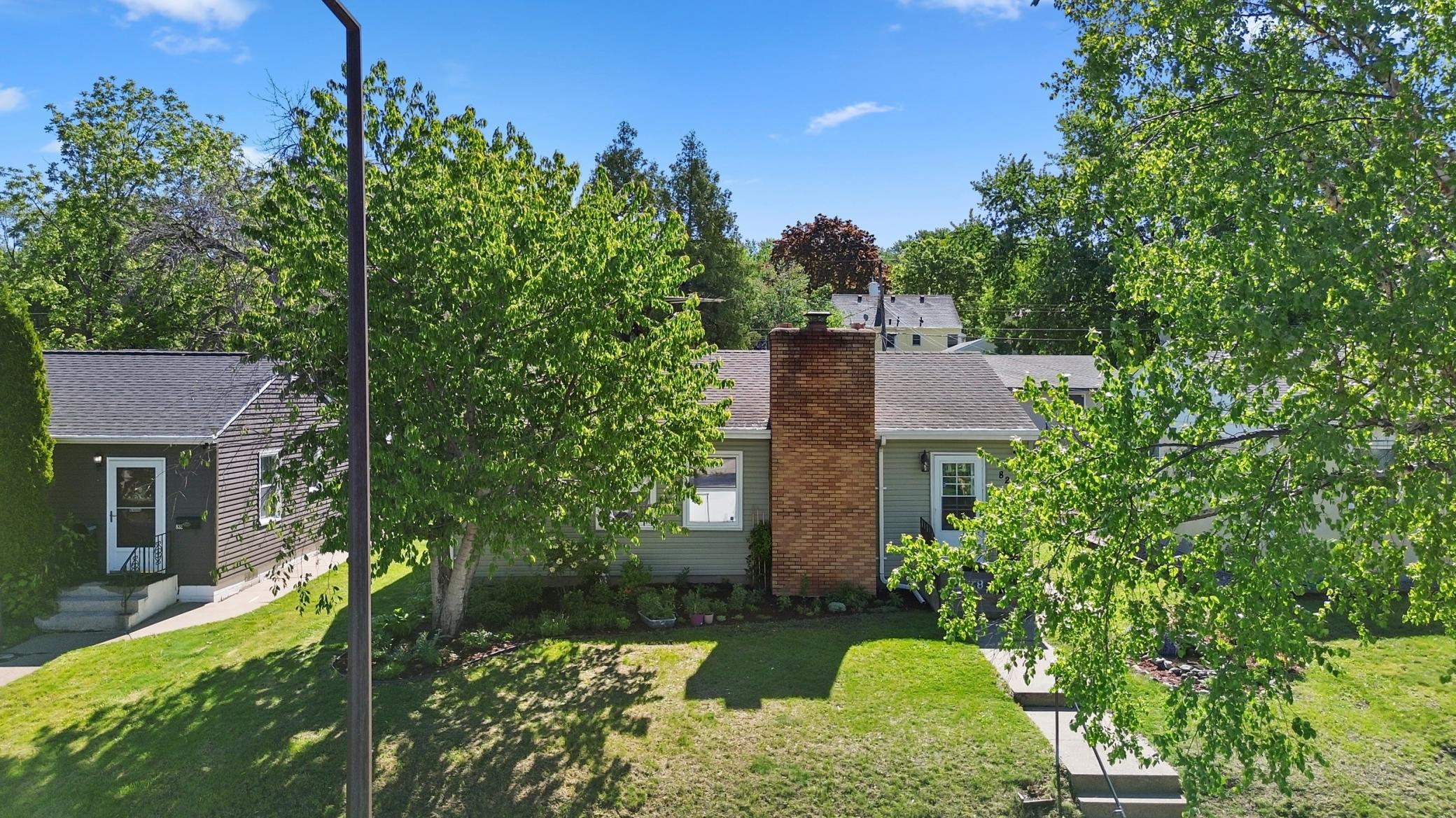 Aerial Back of Home