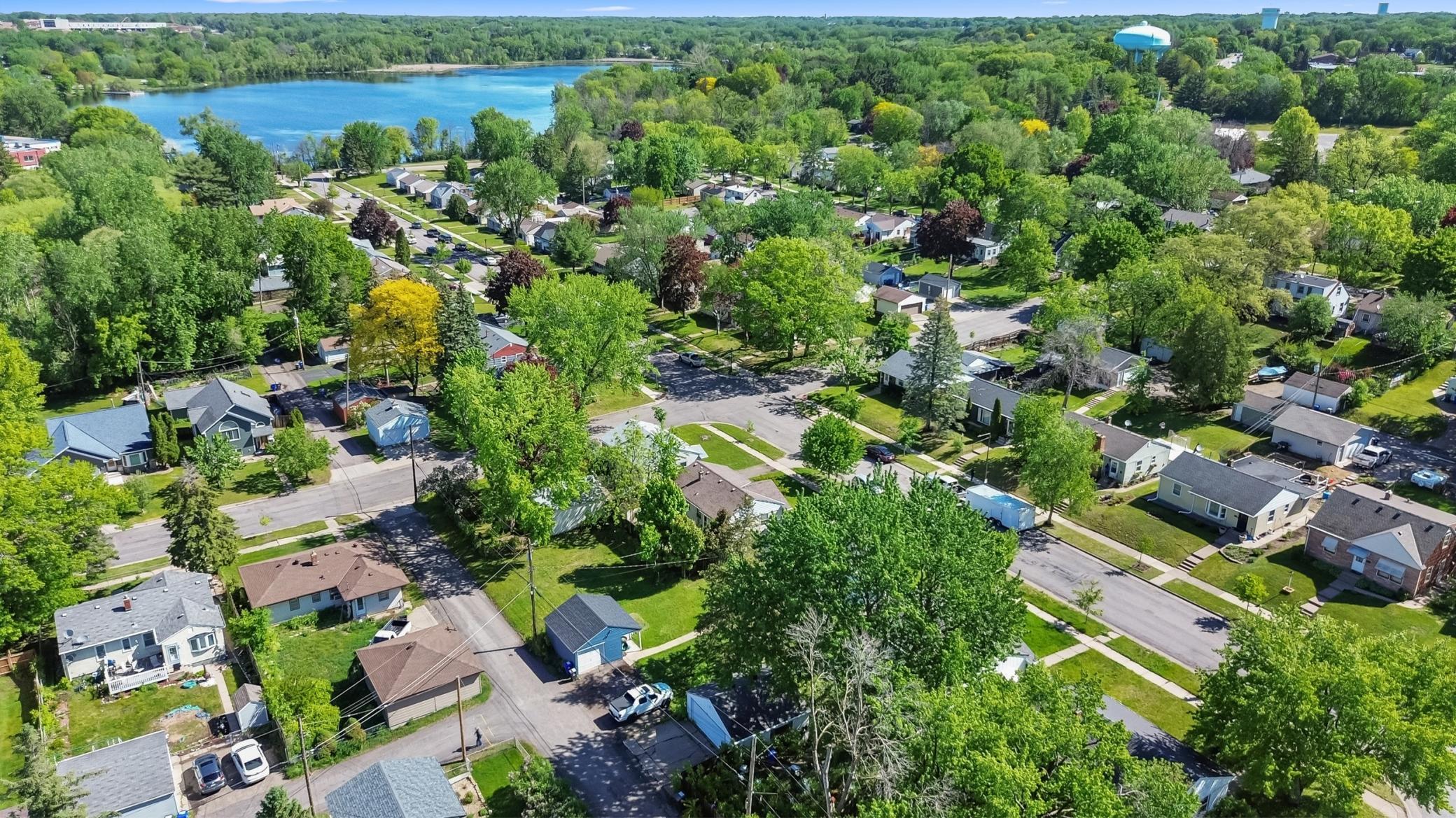 Aerial of Neighborhood