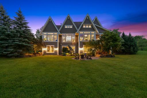 West facing backyard â Stunning sunsets. Backyard overlooks lush, prairie grasses and wooded tranquility. Plentiful wildlife viewing â turkeys, deer, pheasants and a large variety of birds.