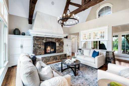 Whole house A/V system fills the home with sound.