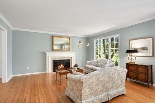Every surface in this home has been recently redone including the gleaming hardwood floors throughout most of the 1st and 2nd floors.