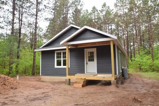 This is a photo of a model home; which is what this home will look like once completed.