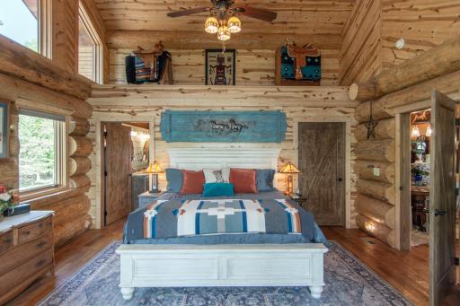 Master Bedroom with Massive Walk In Closet