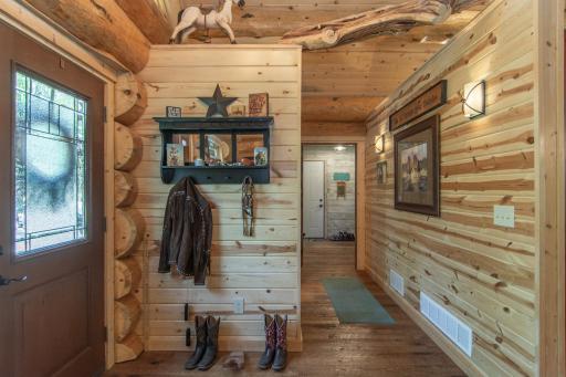 Entry/Hallway to Laundry Room and Attached Garage