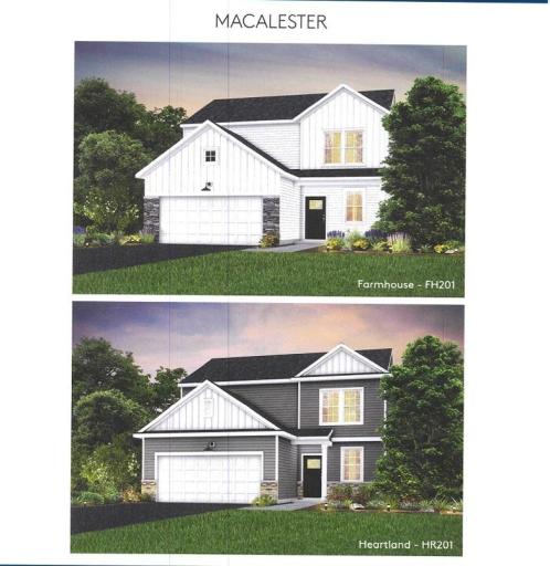 The Timeless Heartland Elevation on this beautiful home.