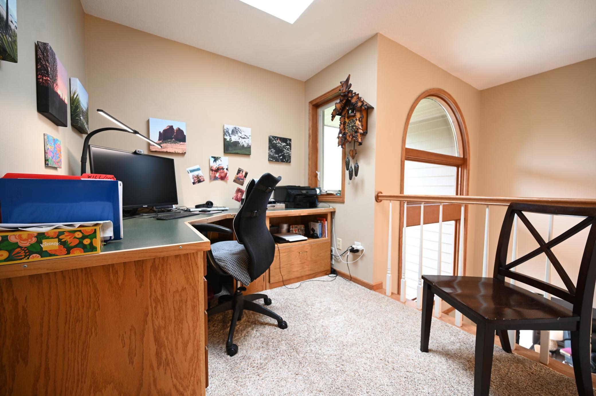 Office nook on the 2nd level.