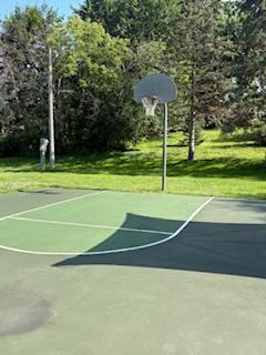 Corner Park includes 1/2 court basketball. Improve your dunk shot.