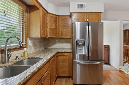 The refrigerator and microwave were updated in 2023
