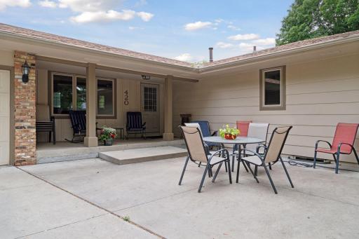The concrete driveway and garage floor were both ripped out and replaced by sellers in 2020!
