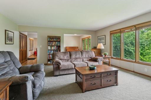 Behind the sofa you can see the formal dining space.